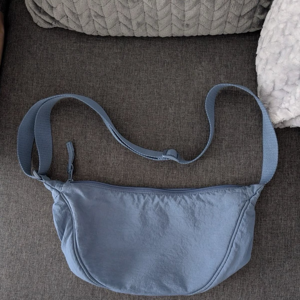 preloved ori uniqlo bag biru