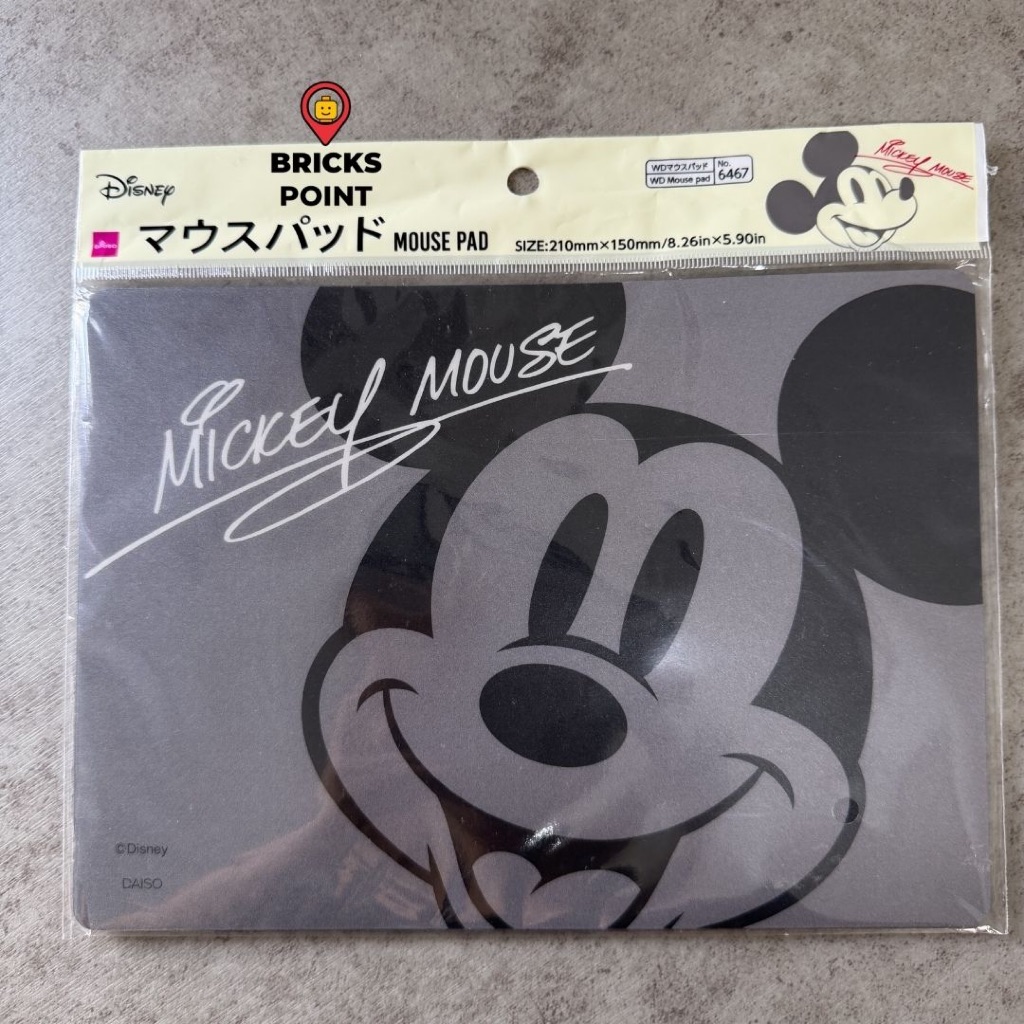 DISNEY MICKEY MOUSE MOUSE PAD FROM JAPAN DAISO
