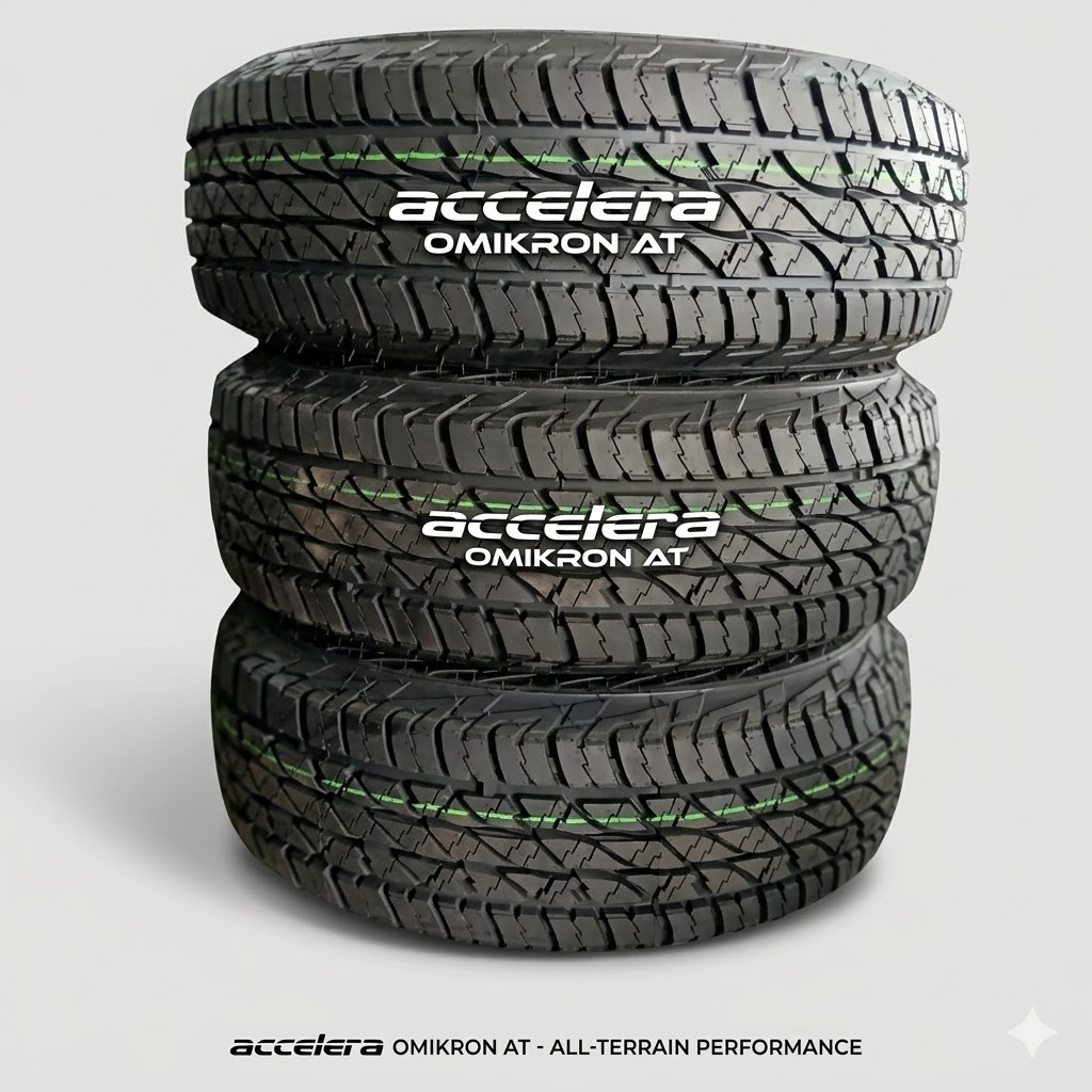 BAN MOBIL SEMI OFFROAD RING17 ACCELERA OMIKRON A/T UKURAN 285 70 R17 BAN SEMI OFFROAD AT
