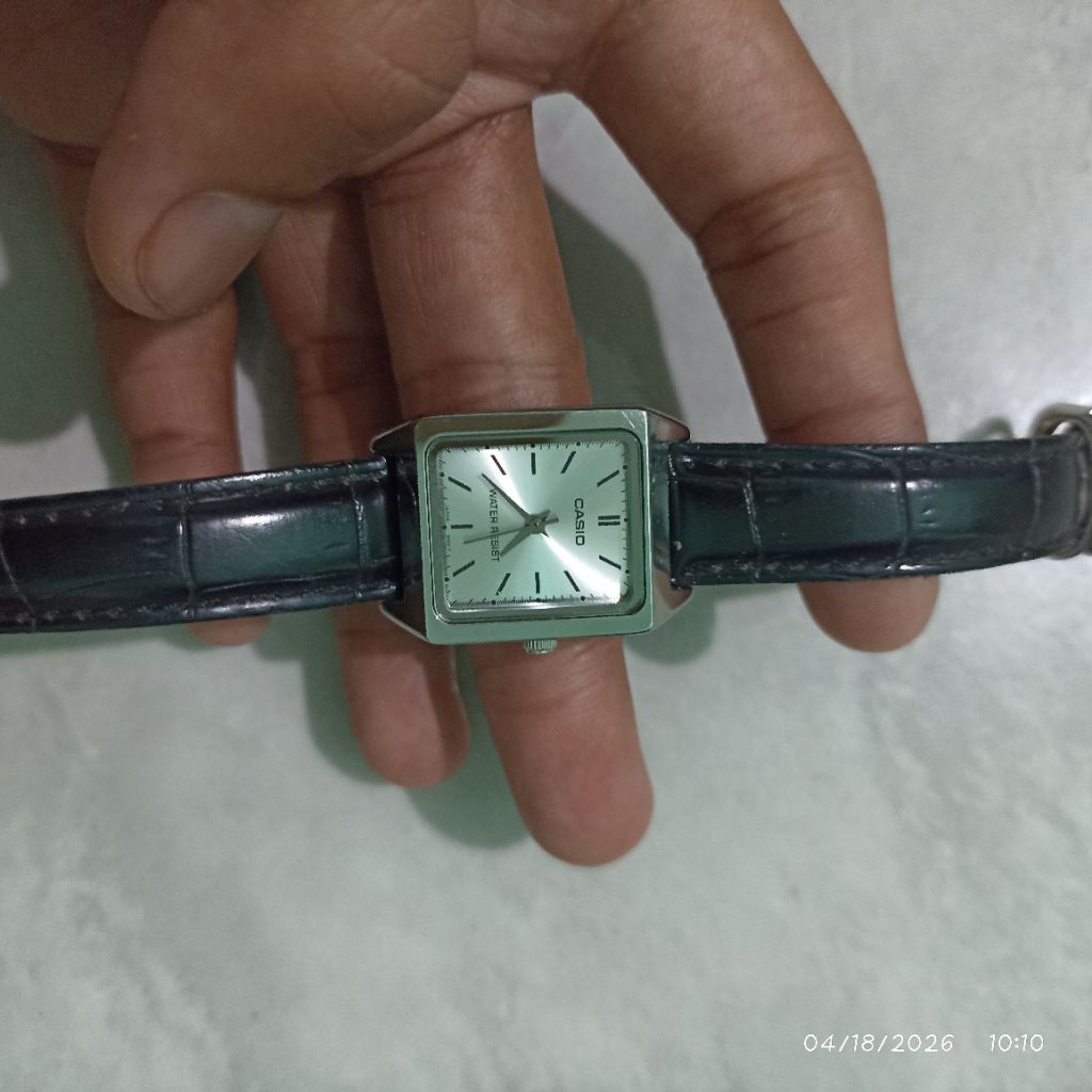 casio preloved casio tank silver