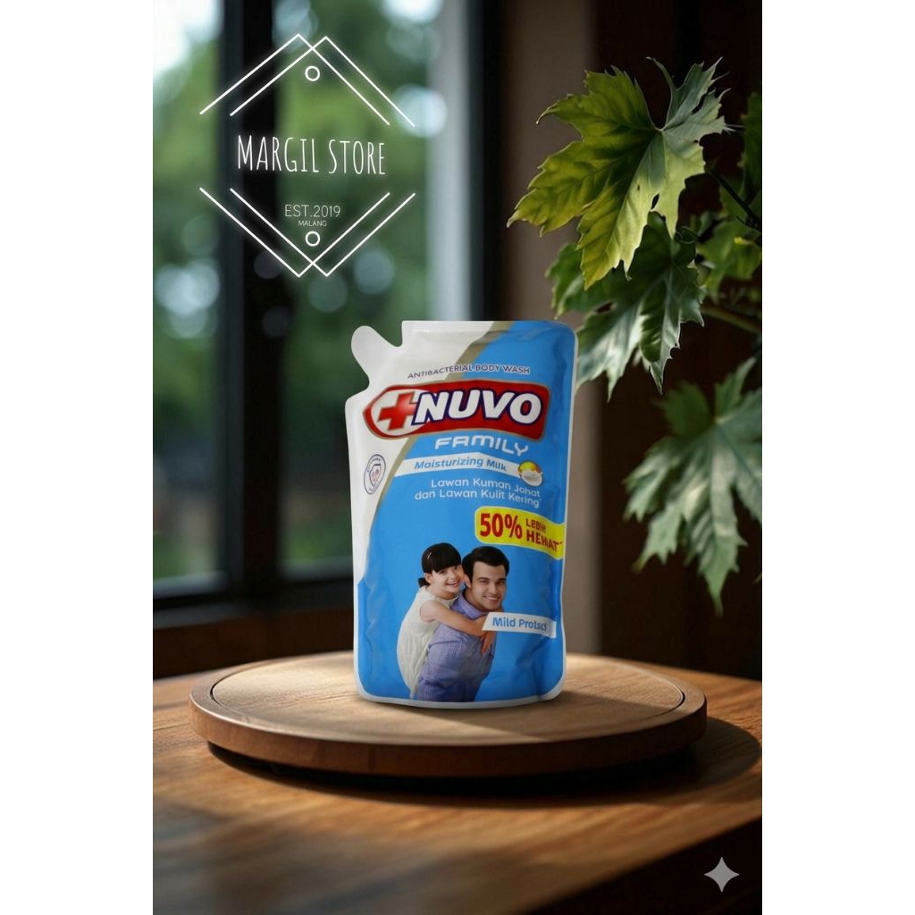 Sabun Mandi Cair Nuvo | Sabun Mandi Nuvo Biru | Sabun Nuvo Moisturizing Milk | Sabun Cair Nuvo 800 m