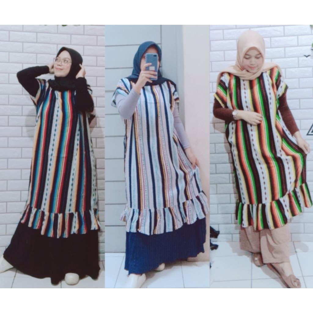 RANDOM BAJU DASTER GAMIS SETELAN DASTER BAHAN RAYON