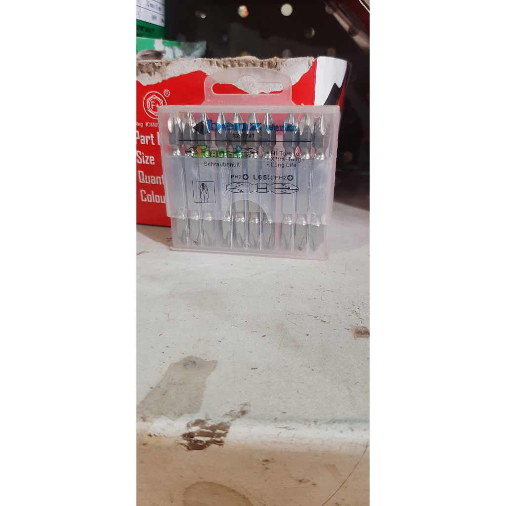Mata obeng angin magnetik benz PH2X65
