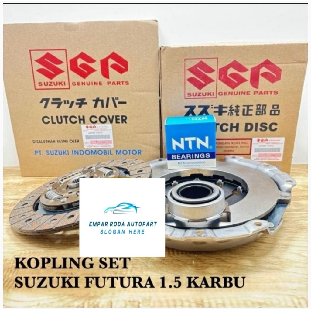 KOPLING SET SUZUKI CARRY/FUTURA 1.5 KARBU/FUTURA 1.5 KARBU ASLI JAPAN