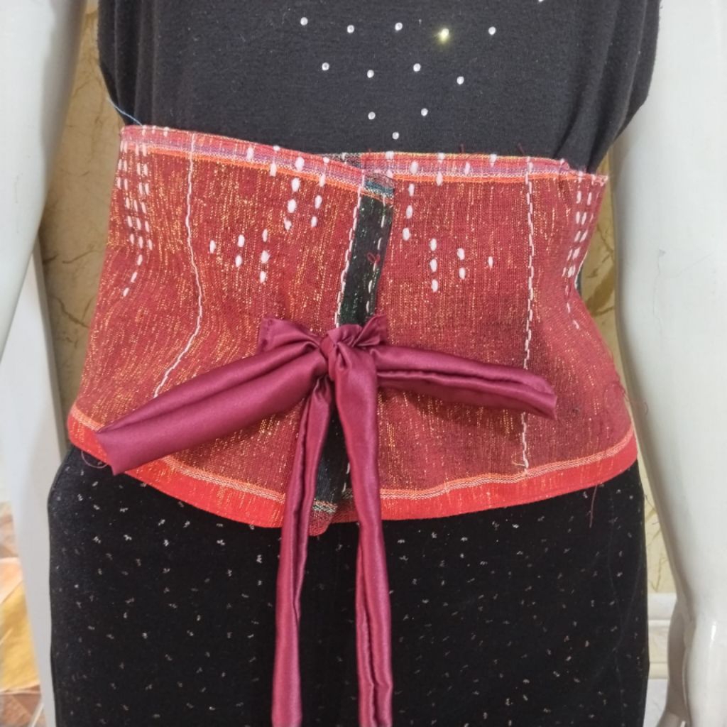 Belt Ulos Batak, Ikat Pinggang Ulos Batak, Obi Ulos