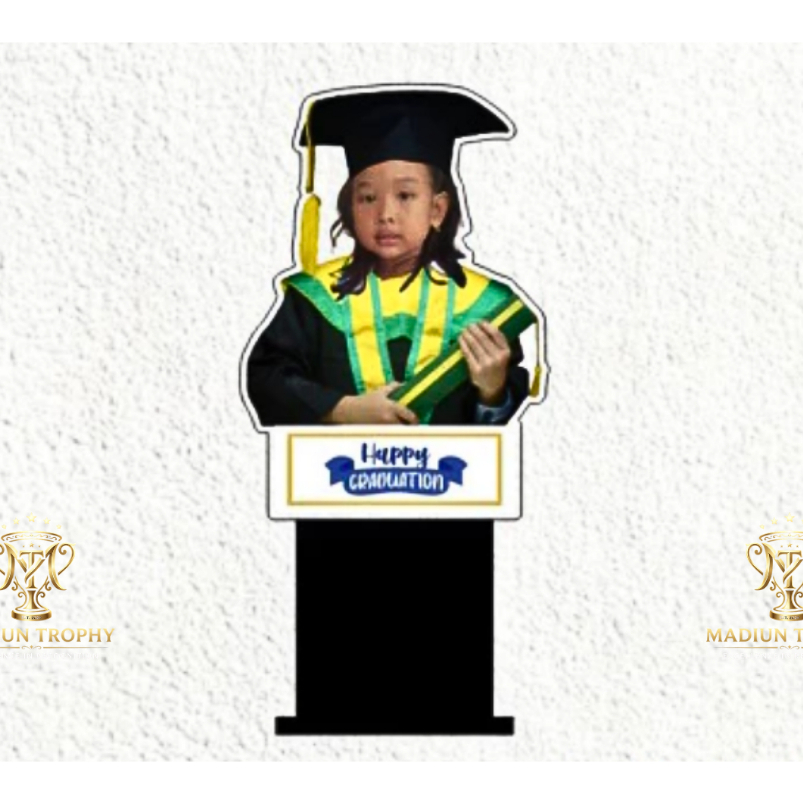 Piala Wisuda Foto Anak Plakat Wisuda Foto Siswa Akrilik Custom