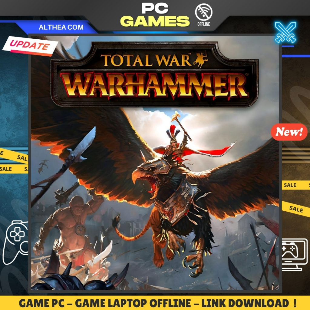 TOTAL WAR : WARHAMMER - STRATEGY - RTS - GRAND STRATEGY - GAME PC / LAPTOP - OFFLINE