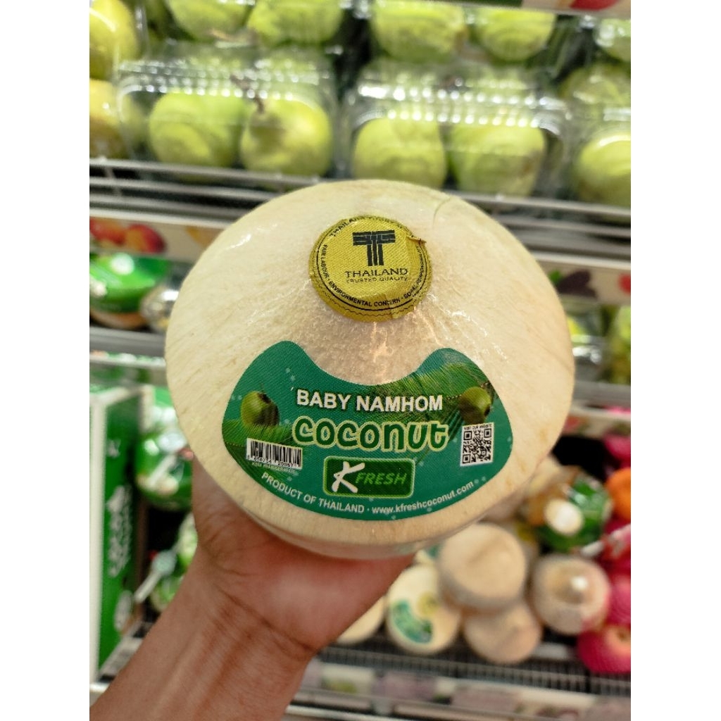 Kelapa thailnd baby namhom coconut fresh kelapa import Thailand
