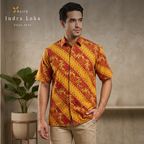 Batik Indra Loka - Hem Batik Pria Balantia