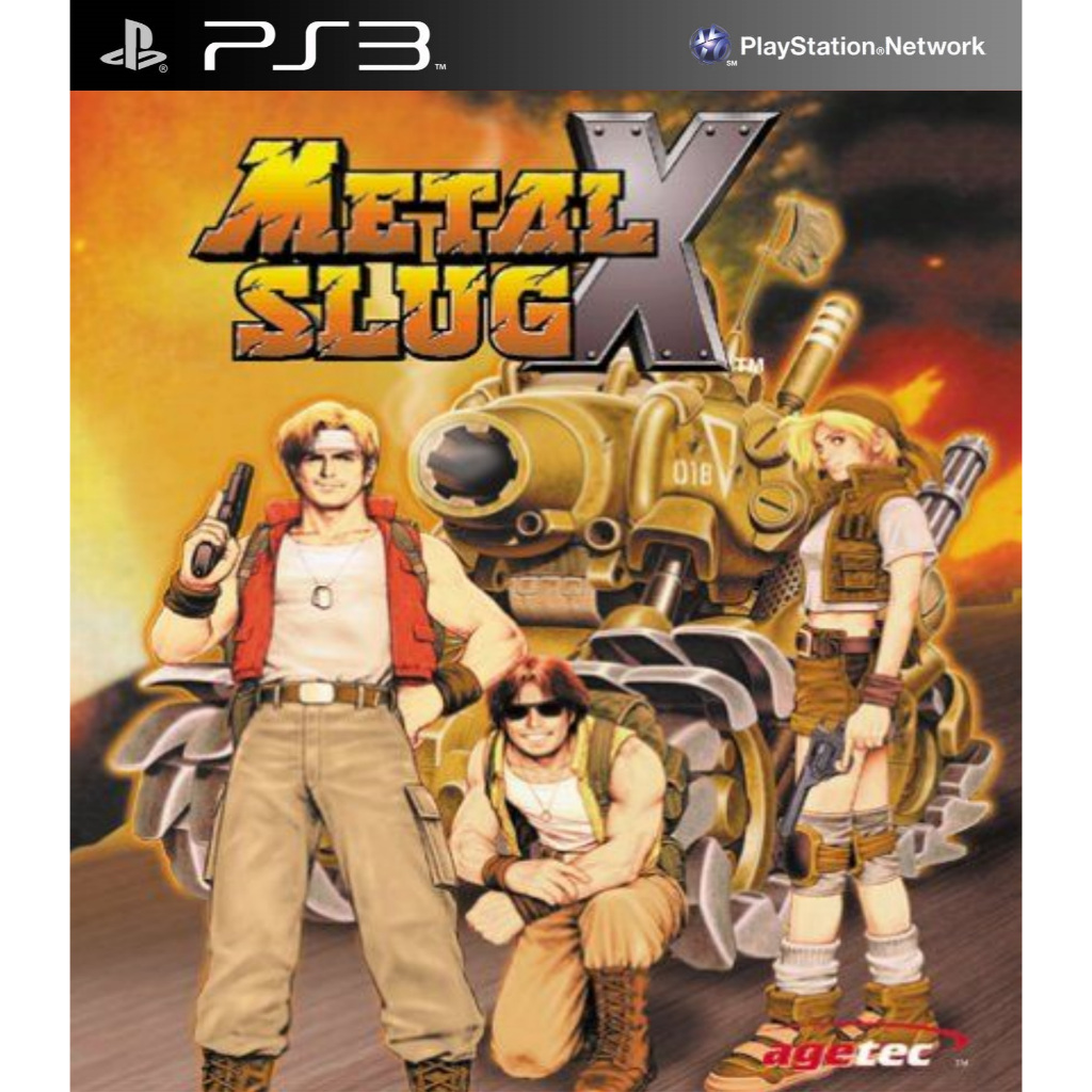 KASET GAME PS3 PKG METAL SLUG X