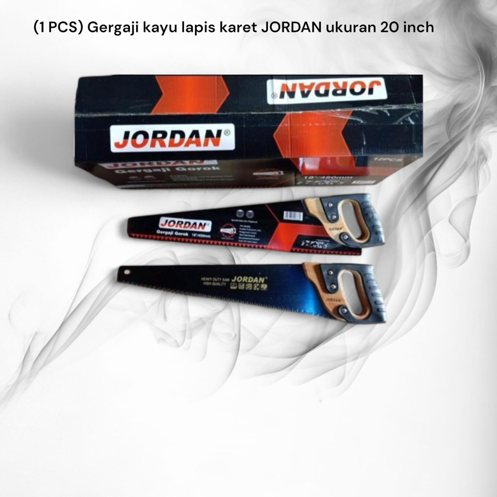 Gergaji Kayu Jordan 20 Inch - Tajam, Awet, Siap Paka