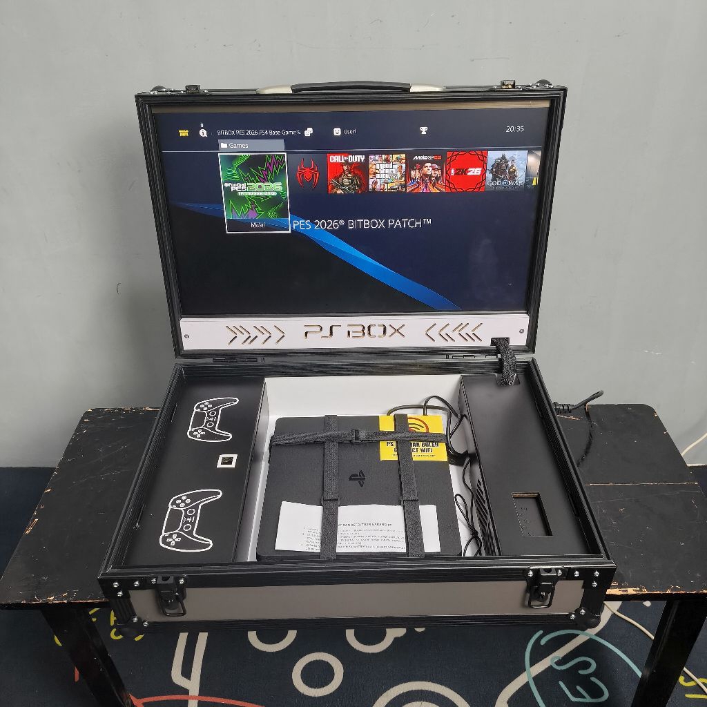 PS Box PlayBox PlayStation PS3/PS4 layar 25 Inch - Tipe Elite