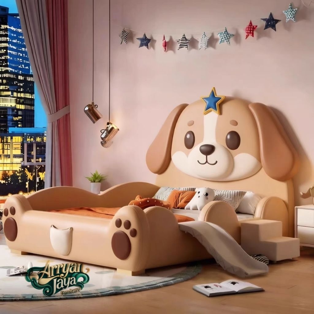 tempat tidur anak karakter