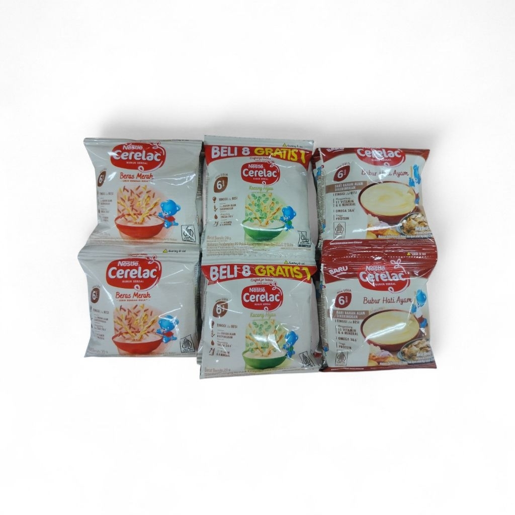 Cerelac 6+ renceng (8sachet20gr)