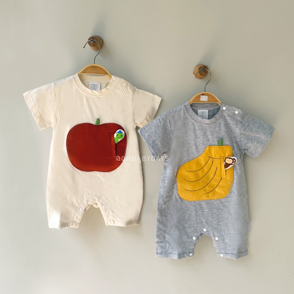 OHBABYDAYS | Jumper Romper Bayi | Fruits Romper