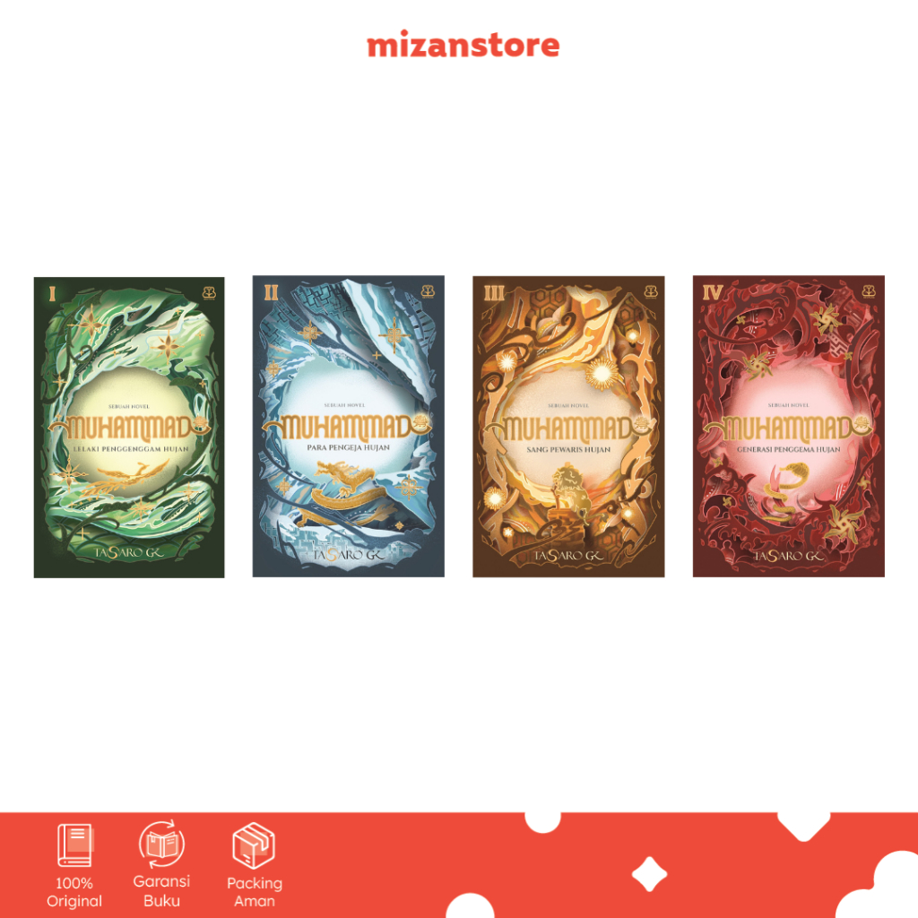 Novel Muhammad: Penggenggam Hujan Pengeja Hujan Pewaris Hujan Penggema Hujan (Republish 2026) - Tasa