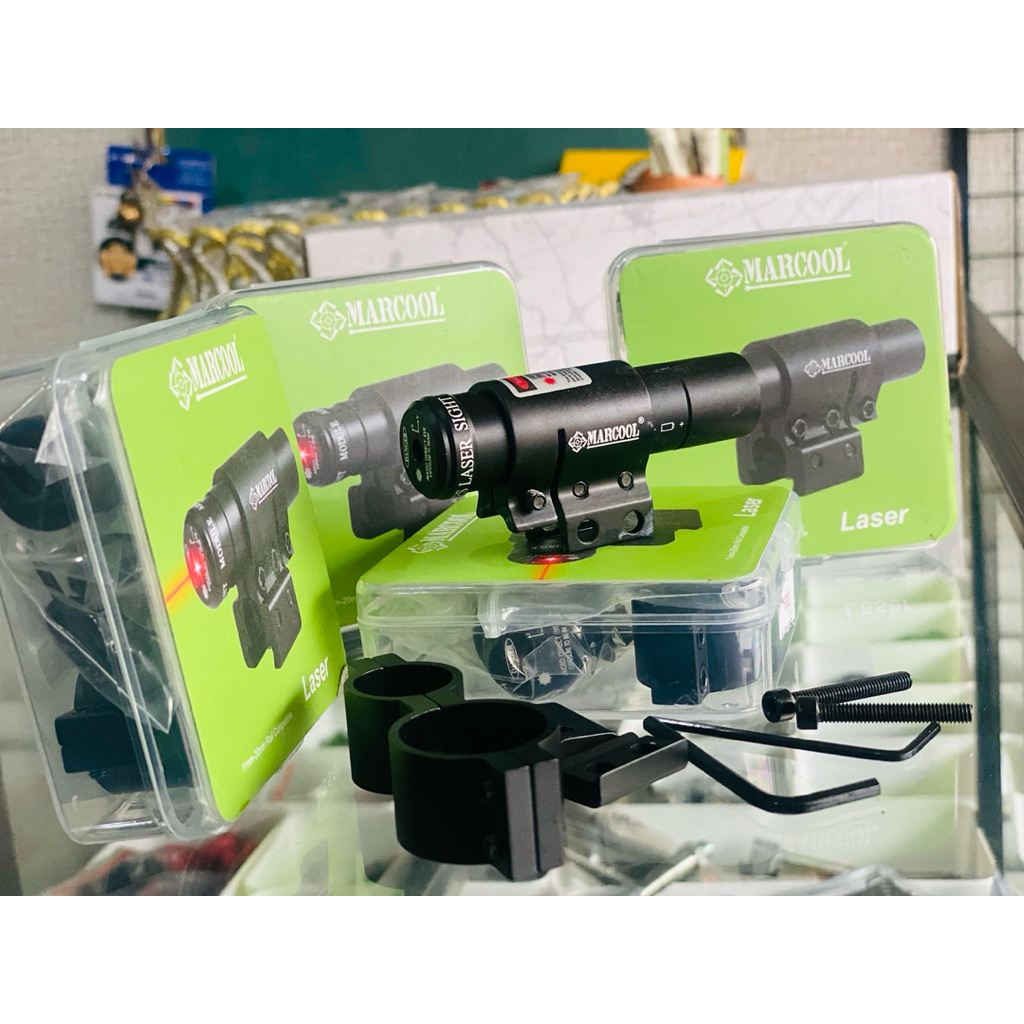 RED LASER SCOPE MARCOOL DIJAMIN KUALITAS BAGUS