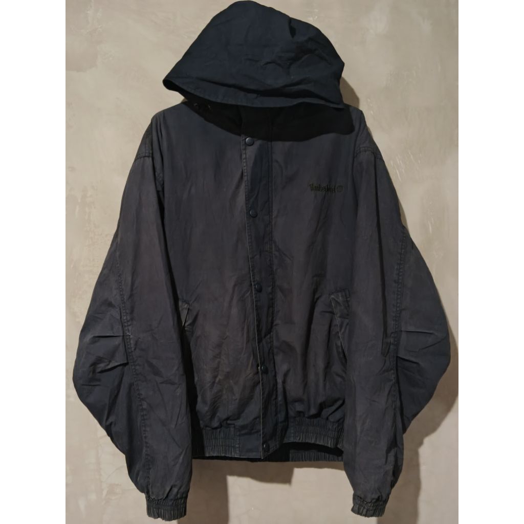 Jaket Vintage Timberland Weathergear Outdoor sz XL Navy