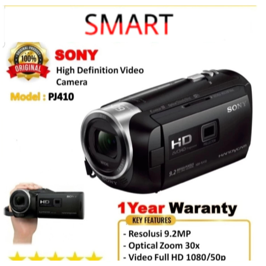 Handycam Sony HDR-PJ410 Camcorder / Sony PJ410 FullHD Handycam