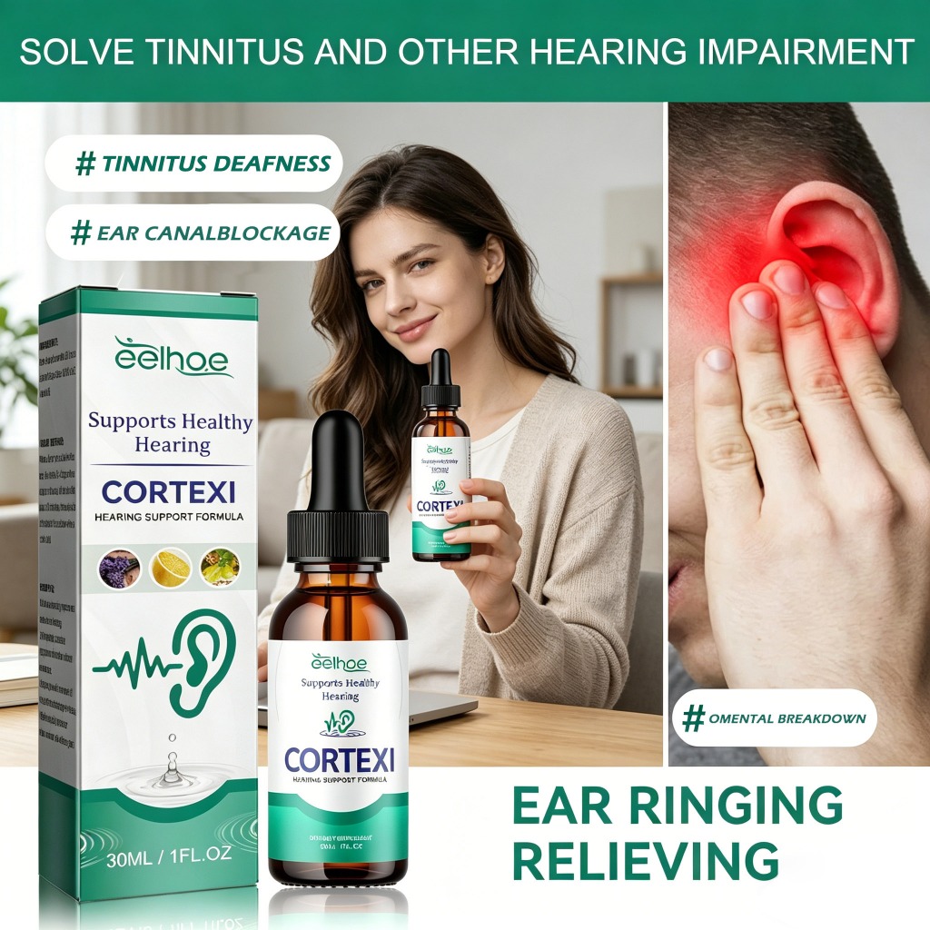 EELHOE Minyak Tinnitus Untuk Meningkatkan Telinga Telinga Telinga Dering Tetes Meringankan Tuli Tinn
