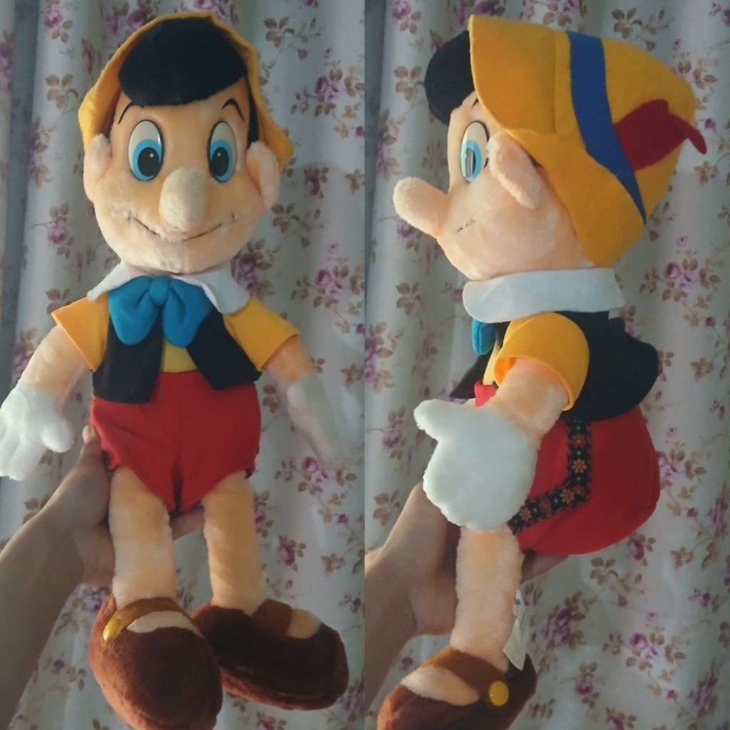 Boneka Pinokio Klasik Super Lembut Original Tokyo Disneyland