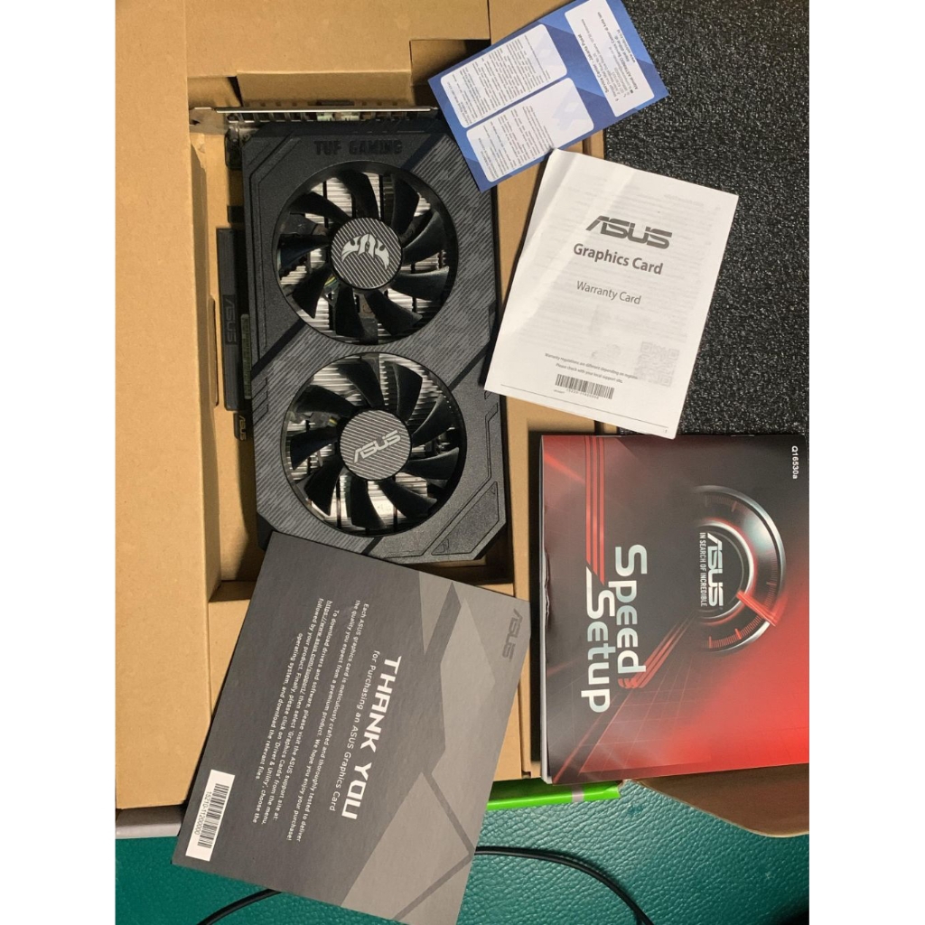 ASUS TUF GTX 1660 Ti 6GB VGA Gaming Bekas Full Test Normal