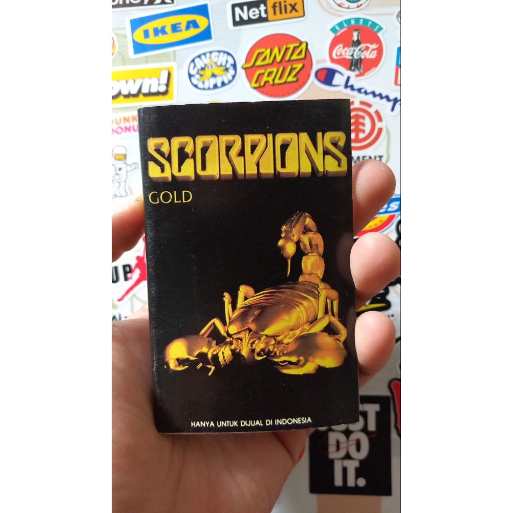 Kaset Pita Scorpions - Gold / The Best