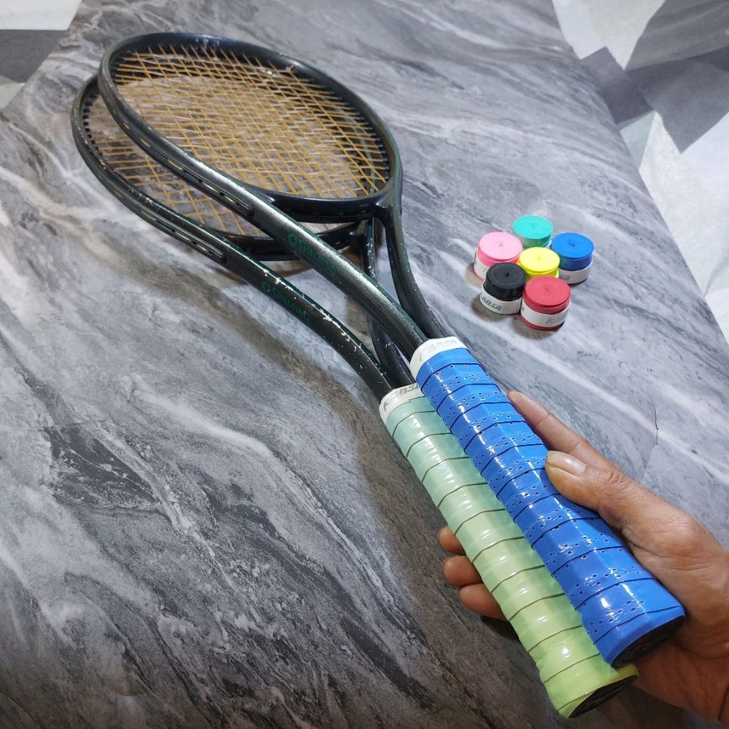 RAKET TENIS ORIGINAL SPALDING AERO REBELPRO BEKAS SEPASANG