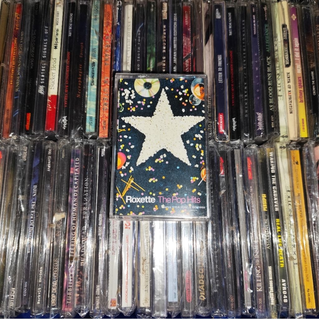 Kaset Roxette - The Pop Hits