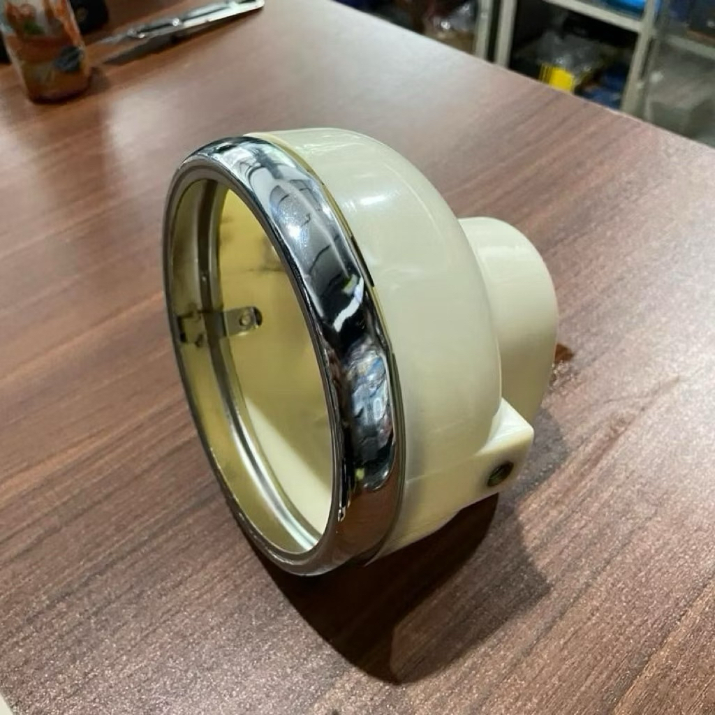 Batok lampu gl100 gl125 bulat gl79 bahan gading