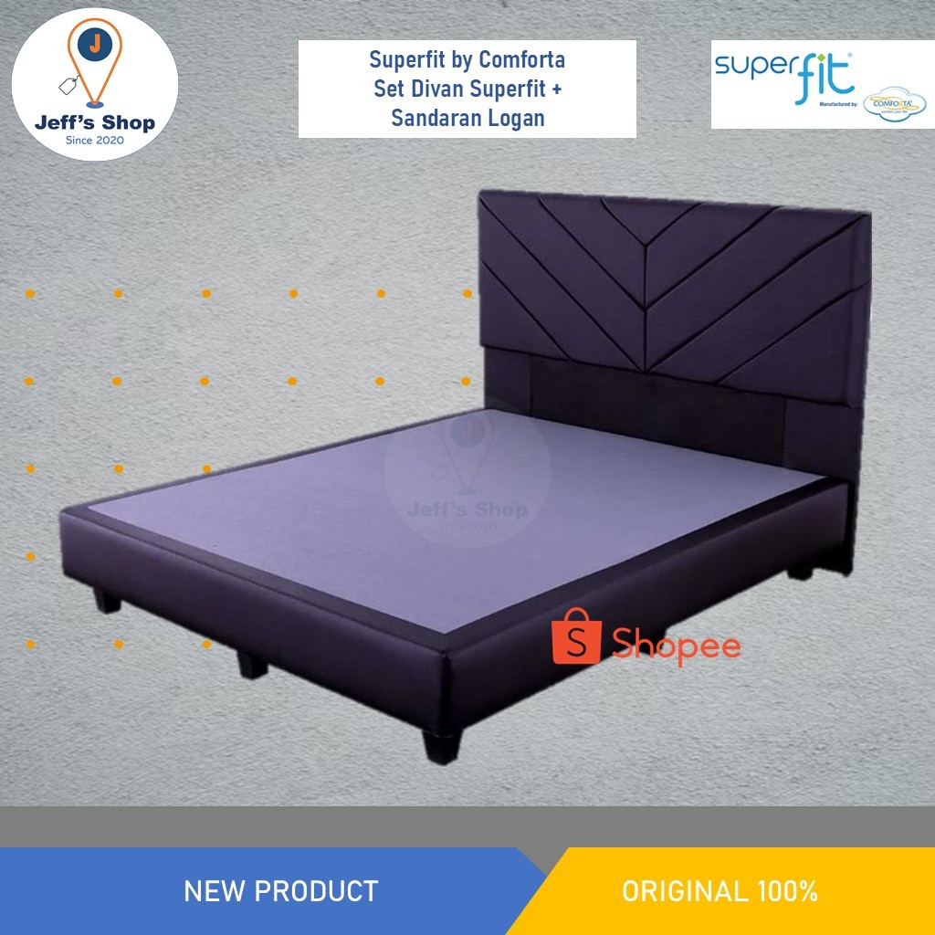 Superfit By Comforta Divan Superfit dan Sandaran Logan