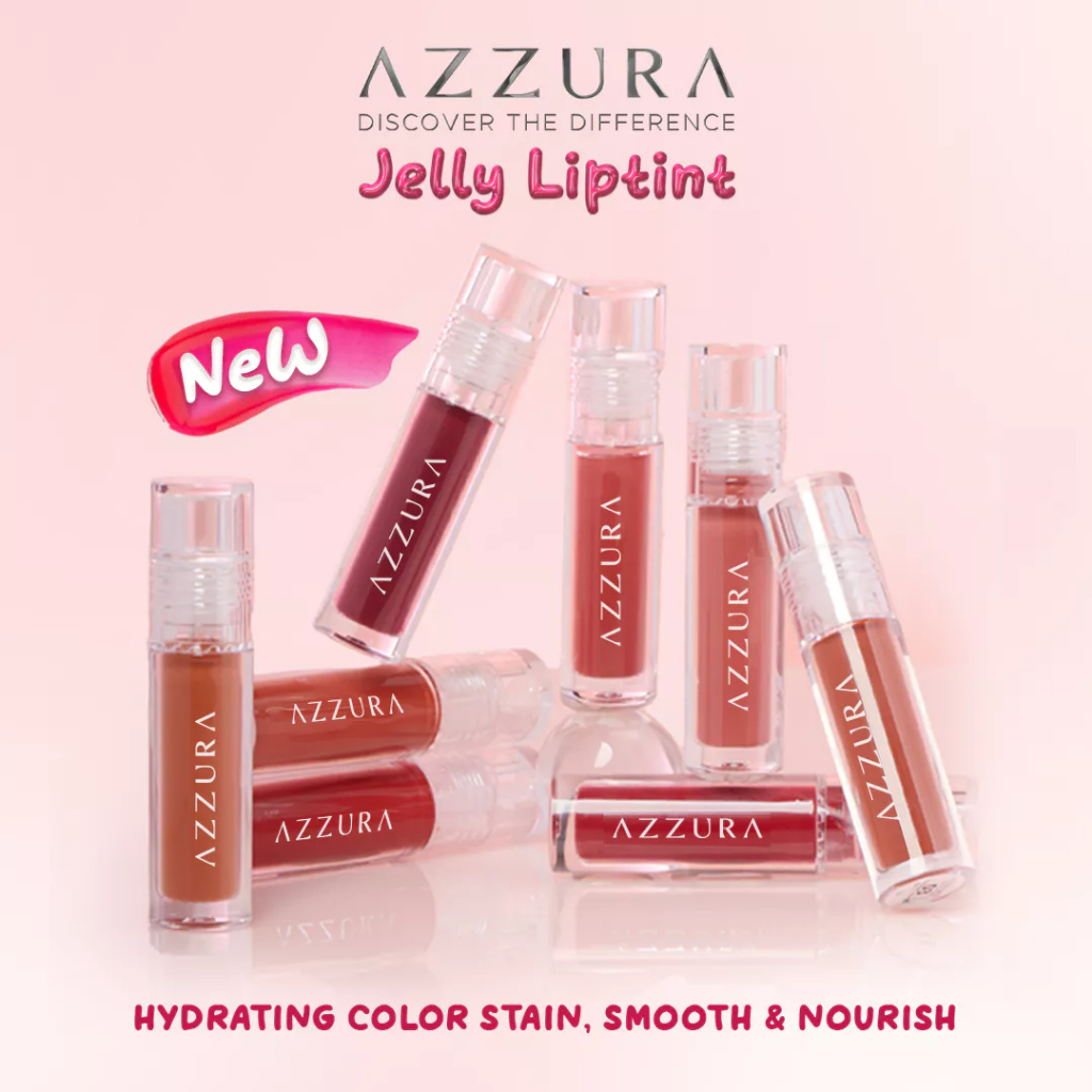 Azzura Liptint - Hydrating Color Stain Smooth Glossy Plumpy Longlasting
