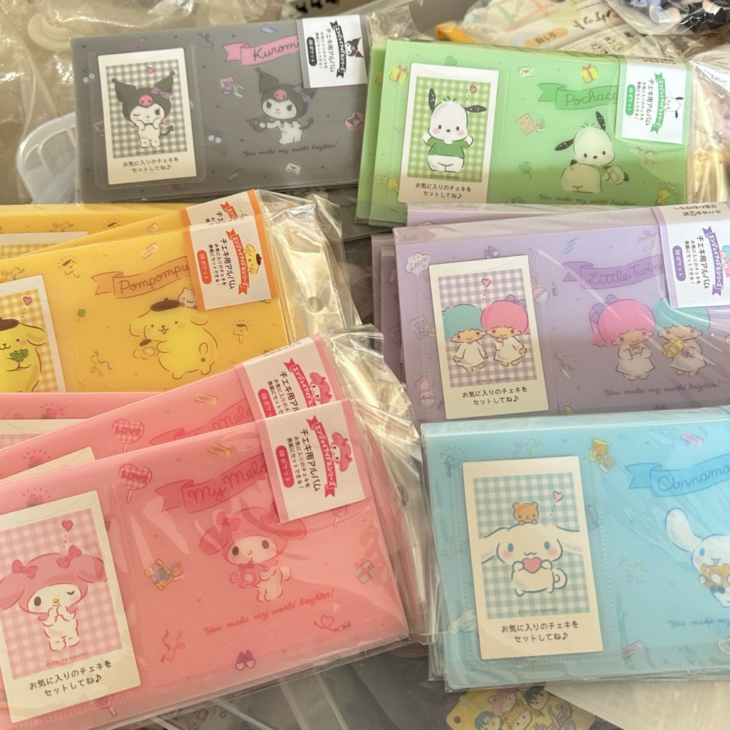 Sanrio Enjoy Idol Pocket Album Collect Book 3P Kolbuk Japan