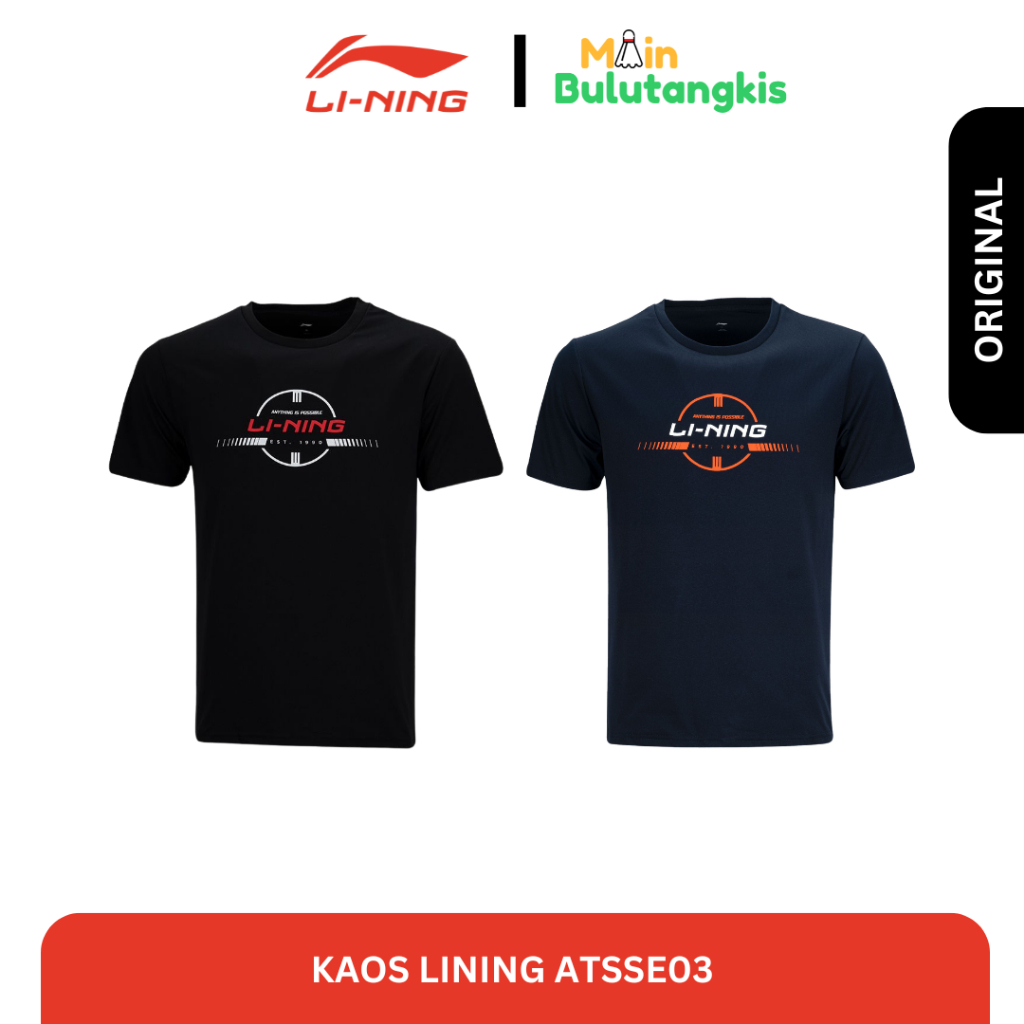 Jersey Badminton Lining ATSSE03 Original