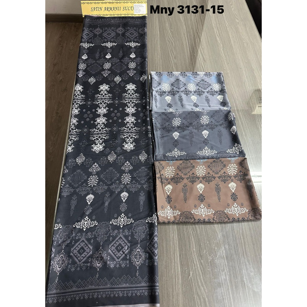 Kain Armani Silk 1 Roll 50 Meter Lebar 150cm Bahan Abaya Gamis Outer Premium