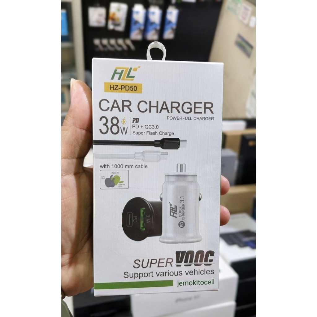 CHARGER HZL MICRO 38W SUPER VOOC