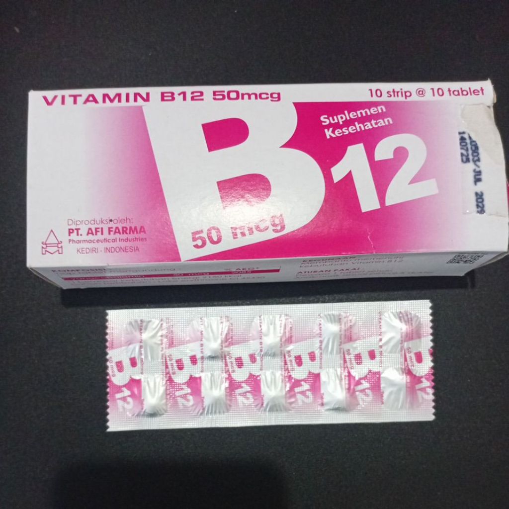Vitamin B12 50 Mcg