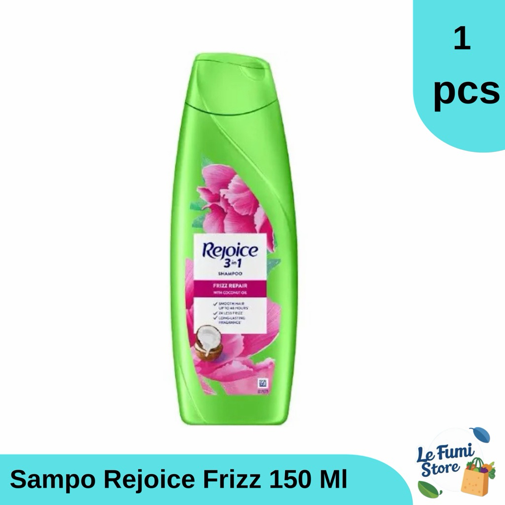 Sampo Rejoice Frizz 150 Ml - Botol