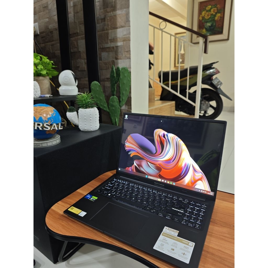 Laptop Asus Vivobook 16X RTX3050 x rog msi victus nitro