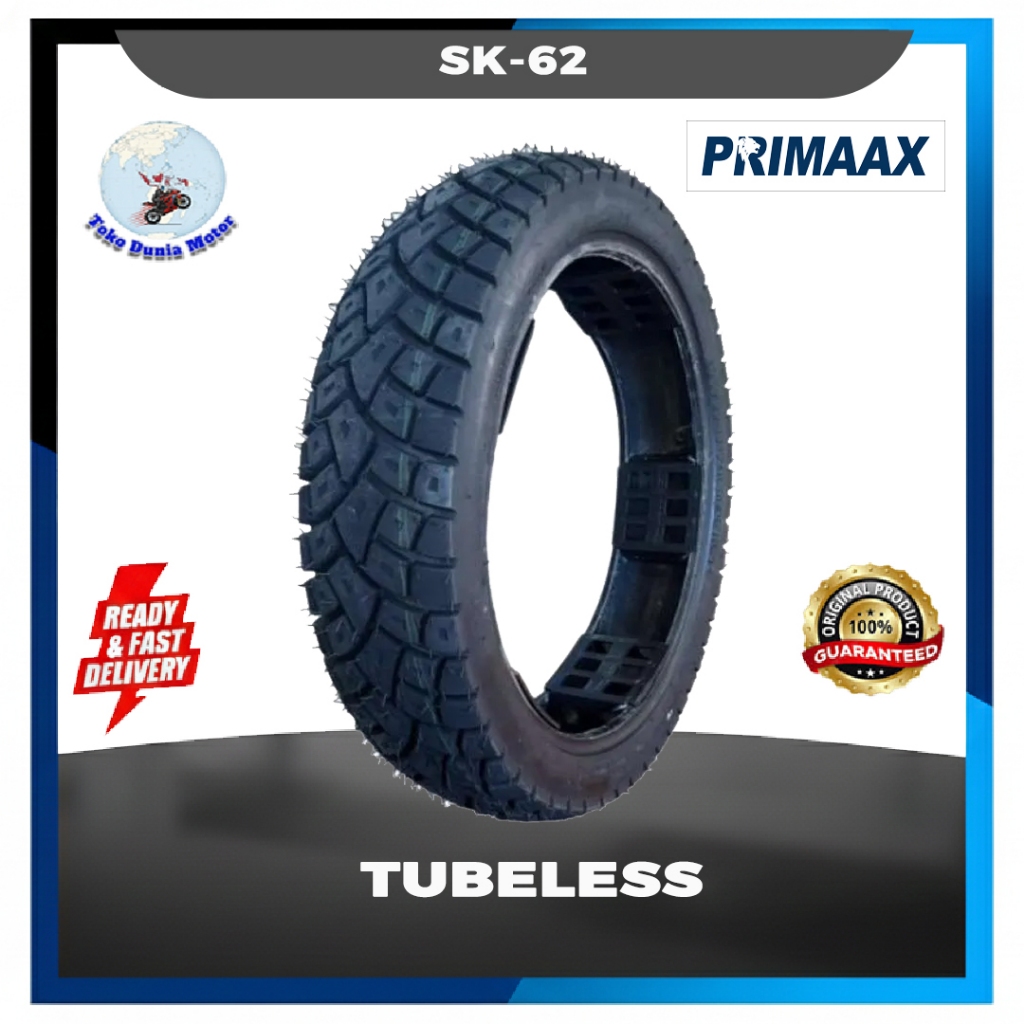 Ban motor primaax Colossus sk62 110 70 13 dan sk62 130 70 13 Tubeless sk 62 Ban Nmax