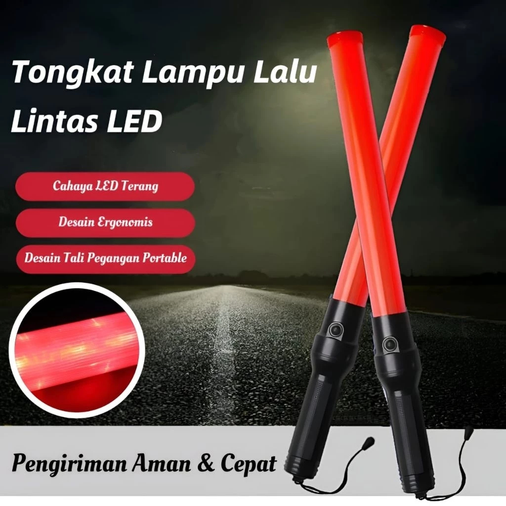 LAMPU tukang parkir Lalu Lintas Lalin Tongkat Parkir Polisi