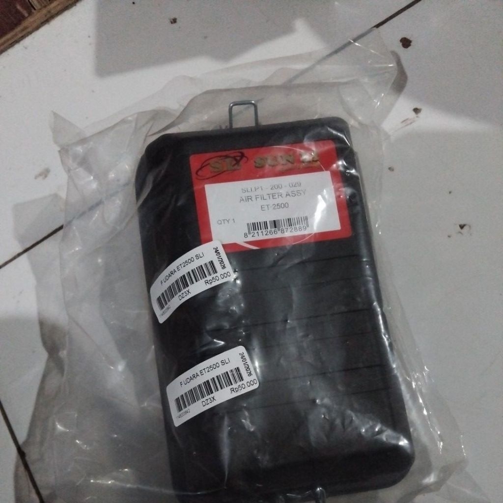 Filter Udara Assy Genset Et2500 / Air Filter Assy Et2500 / Filter Udara Mesin Genset Bensin Et2500