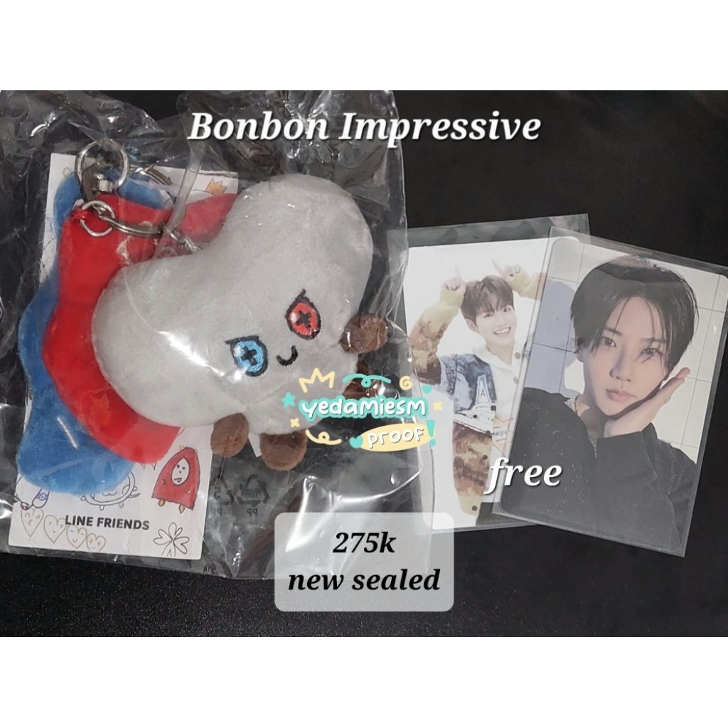 [READY STOCK INA SIAP KIRIM] OFFICIAL TRUZ BONBON BC KR ENSKY LABORATORY JAPAN CHARM KEYRING KIM JUN
