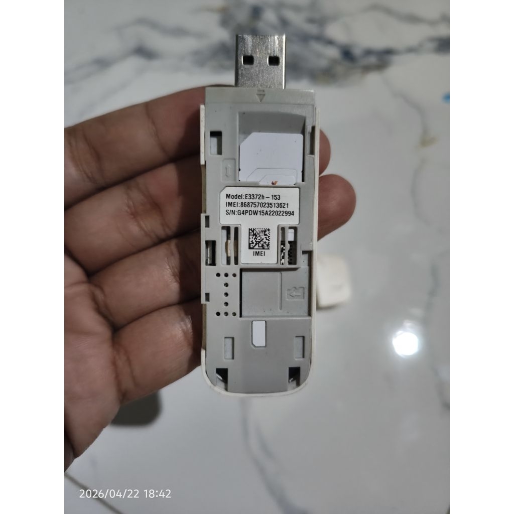 Modem Huawei Model E3372h-153 (bekas)