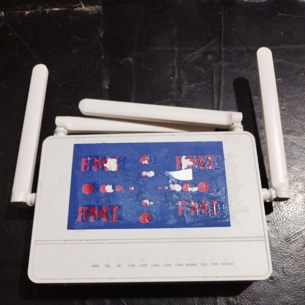 ROUTER XPON ONT R670L DUAL BAND PLUS ADAPTOR