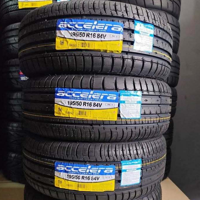 ban mobil ring 16 ACCELERA PHI-R 195 50 R16 TUBLES KUAT DAN AWET cocok untuk honda jazz brio yaris a