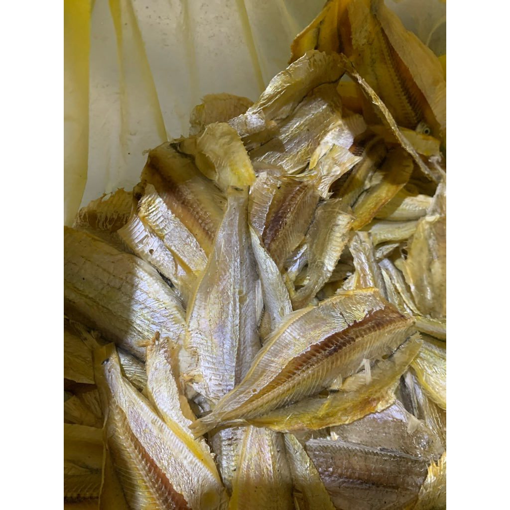 ikan asin bulu ayam tipis