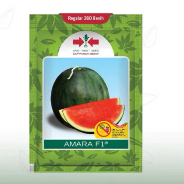 Benih semangka Amara F1 original pabrik