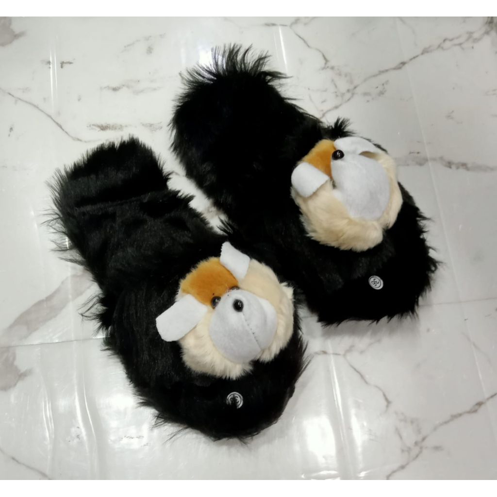 sandal bulu wanita terbaru sandal rumah kekinian