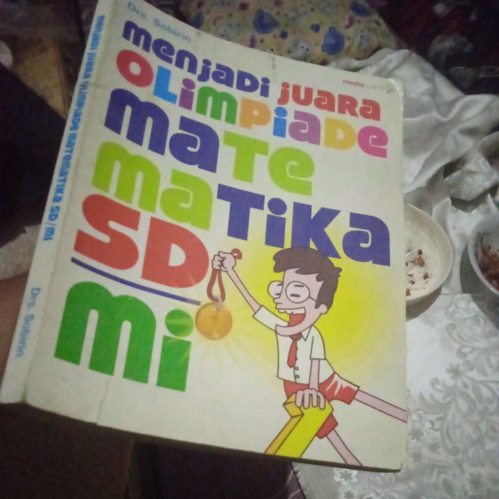 buku menjadi juara olimpiade matematika SD/mi, buku original jadul